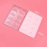 8 Grid Eyelash Tray Silicone Mold for Crystal Epoxy Resin DIY Storage