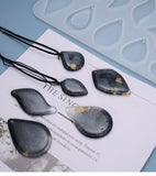 Water Drop Pendant Earrings Silicone Mold for Resin