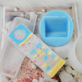 DIY Crystal Epoxy Resin Silicone Mold for Mobile Phone Set Decoration