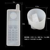 DIY Crystal Epoxy Resin Silicone Mold for Mobile Phone Set Decoration