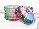 Crystal Epoxy Resin Silicone Mold Storage Box Makeup Cup Jewelry Mirror Mold