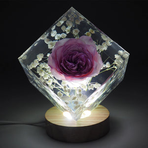 Geometric Mirror Decorative Lamp Silicone Mold