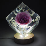 Geometric Mirror Decorative Lamp Silicone Mold