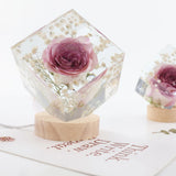 Geometric Mirror Decorative Lamp Silicone Mold
