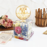 DIY Crystal Epoxy Resin Lamp Holder Mold Geometry Hexagon Cube Cylinder
