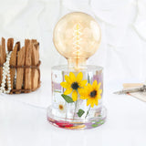 DIY Crystal Epoxy Resin Lamp Holder Mold Geometry Hexagon Cube Cylinder