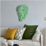 Large Leaves Clock Epoxy Silicone Mold for Resin Casting