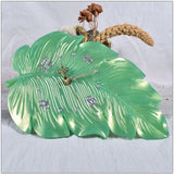 Large Leaves Clock Epoxy Silicone Mold for Resin Casting