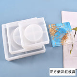 DIY Crystal High Mirror Ashtray Silicone Mold
