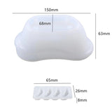 DIY Crystal Epoxy Resin Mold Bathtub Soap Box Storage Tray Silicone Mold