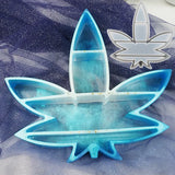 Crystal Mirror Mold Large Maple Leaf Collection Box UV Epoxy Resin Mold