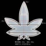 Crystal Mirror Mold Large Maple Leaf Collection Box UV Epoxy Resin Mold