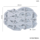 Crystal Mirror Silicone Mold for Jewelry Making