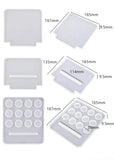 Crystal Resin Oil Storage Rack Insert Plate Silicone Mold
