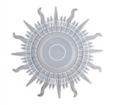 DIY Crystal Resin Mold Sun Mirror Wall Hanging Accessaries Mold