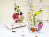 Crystal Resin Silicone Mold Hexagonal Round Vase Flower Plant Hydroponics