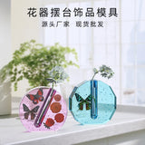 Crystal Resin Silicone Mold Test Tube Vase