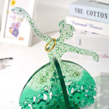 Crystal Silicone Mold Ballet Dancing Girl for Resin Casting