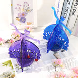 Crystal Silicone Mold Ballet Dancing Girl for Resin Casting