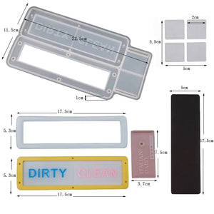 Crystal Silicone Mold for Resin Making