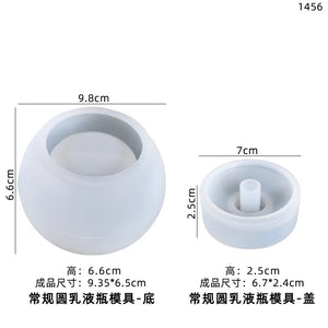 DIY Crystal Silicone Mold Perfume Bottle Resin Mold