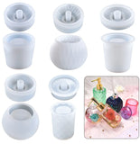 DIY Crystal Silicone Mold Perfume Bottle Resin Mold