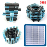 Crystal Silicone Mold Building Blocks Card Strips Mold