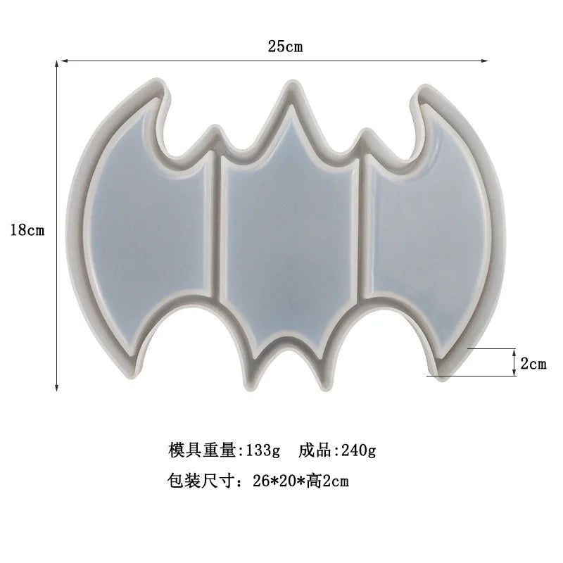 Halloween Bat Collection Box Ghost Tray Mold
