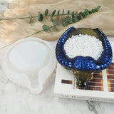 DIY Crystal Silicone Mold Horn Head Ashtray Collection Box
