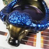 DIY Crystal Silicone Mold Horn Head Ashtray Collection Box