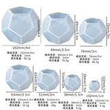 5-Sided Cut Sphere Silicone Mold for DIY Crystal Jewelry Making