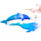 Crystal Silicone Mold Marine Turtle Dolphins Cup Pad Coaster Mold