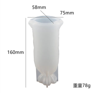 DIY Crystal Silicone Mold Money Jewelry Bag Pendant Table Decoration