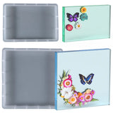 Crystal Silicone Mold Rectangular Square Photo Frame Table Ornament Decoration