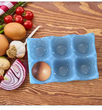 DIY Crystal Silicone Mold Square Egg Anti-break Grid Divided Storage Mould
