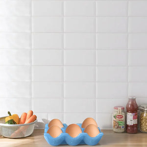 DIY Crystal Silicone Mold Square Egg Anti-break Grid Divided Storage Mould
