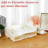 Crystal Silicone Mold 2-Layer Collection Box Stationery Mold