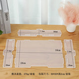 Crystal Silicone Mold 2-Layer Collection Box Stationery Mold