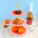 DIY Crystal Silicone Mold Three-layer Fruit Plate Tea Plate Epoxy Resin Molds