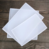 DIY Crystal Silicone Mold Table Plate Square Resin Mould