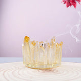 Crystal Stone Candle Holder Silicone Mold for Epoxy Resin