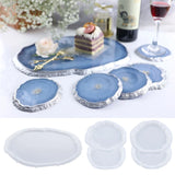 DIY Irregular Tray Agate Coaster Epoxy Resin Mold
