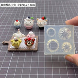 DIY Cupcake Holder Silicone Epoxy Resin Mold Blueberry Clay Mould Mini Food Mold