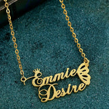 Personalized Stainless Steel Unisex Choker Necklace