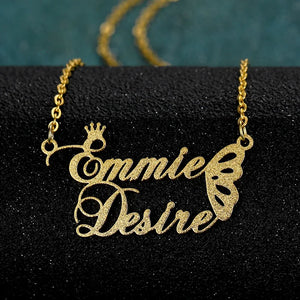 Personalized Stainless Steel Unisex Choker Necklace