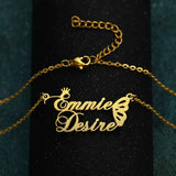 Personalized Stainless Steel Unisex Choker Necklace