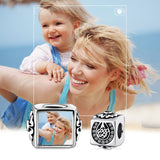 Sterling Silver Square Beads DIY Jewelry Making