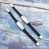 Customizable Silicone Bracelets 8.3Inch Length