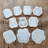 DIY Bear Shaker Mold Handcraft Silicone Epoxy Resin Mold Jewelry Accessorries