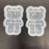 Bear UV Resin Molds Jewelry Making Tools Silicone Mold Resin Necklace Pendants